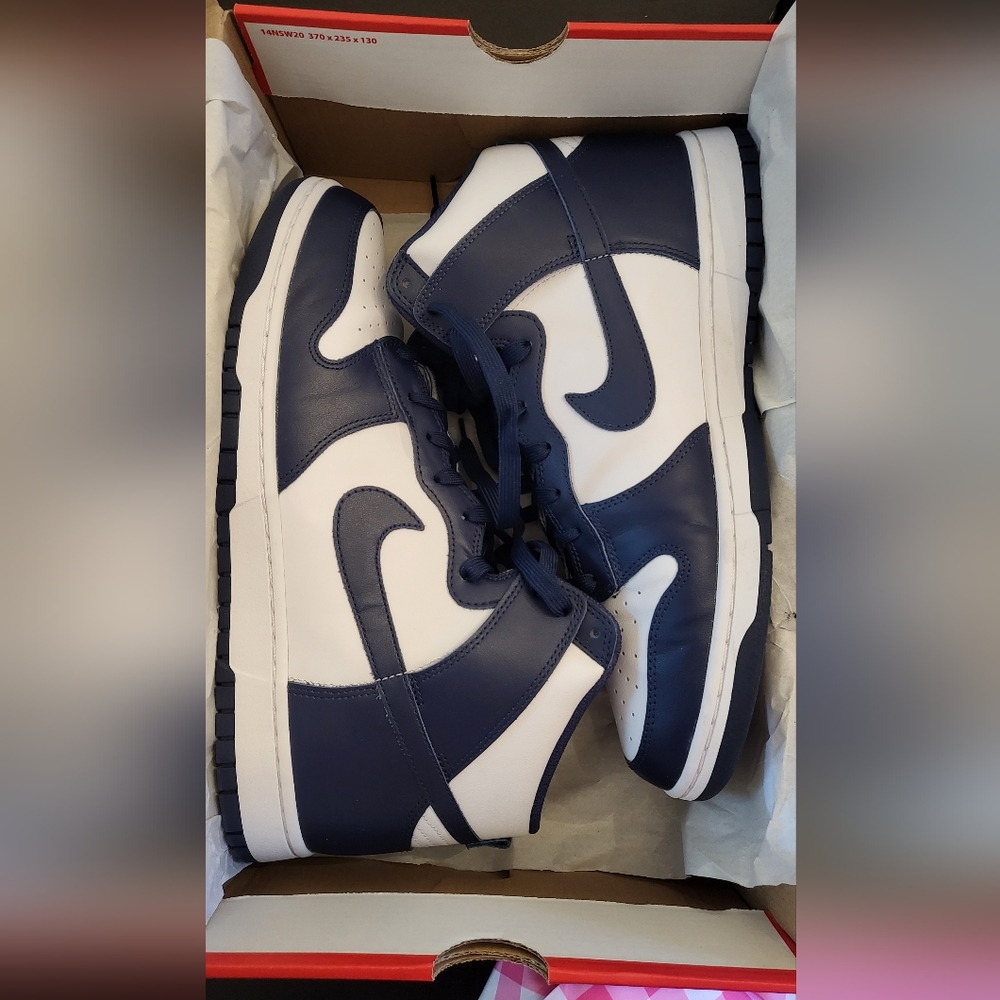 Nike Dunk High Retro Championship Navy